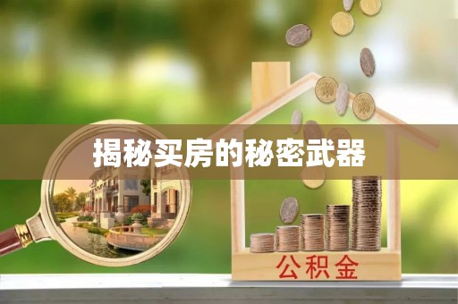 禄丰揭秘买房的秘密武器
