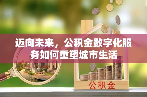 禄丰迈向未来，公积金数字化服务如何重塑城市生活