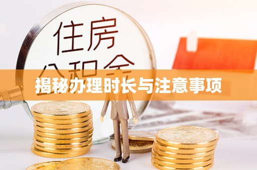 禄丰揭秘办理时长与注意事项