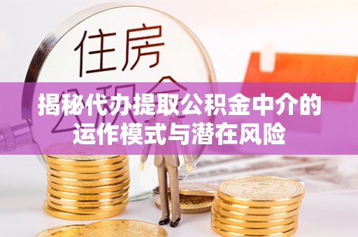 禄丰揭秘代办提取公积金中介的运作模式与潜在风险